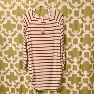 Pink Blush Maternity Long Sleeve